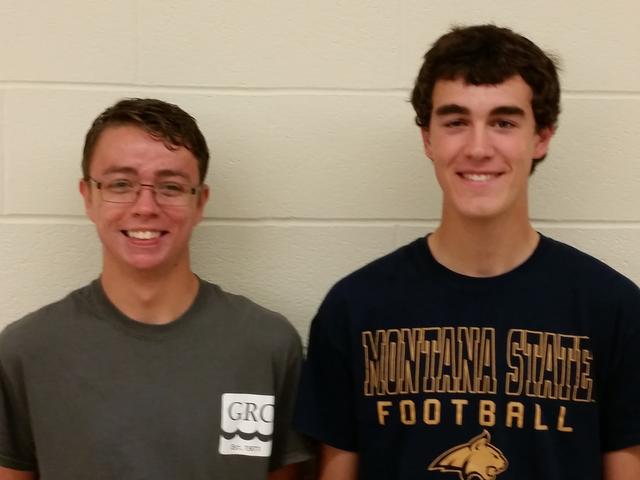 Brandon Hurn and Joseph Kunkel